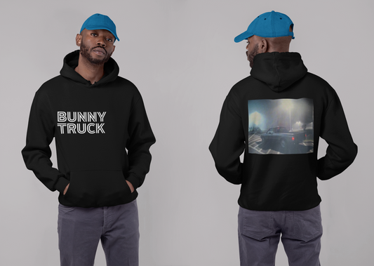 Grainy Bunny DK Racing Black Hoodie