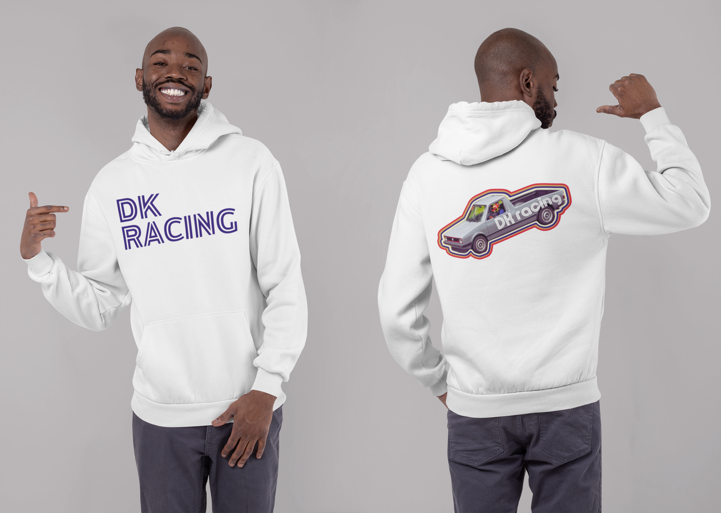 Bunny Truck DK Racing Black Hoodie