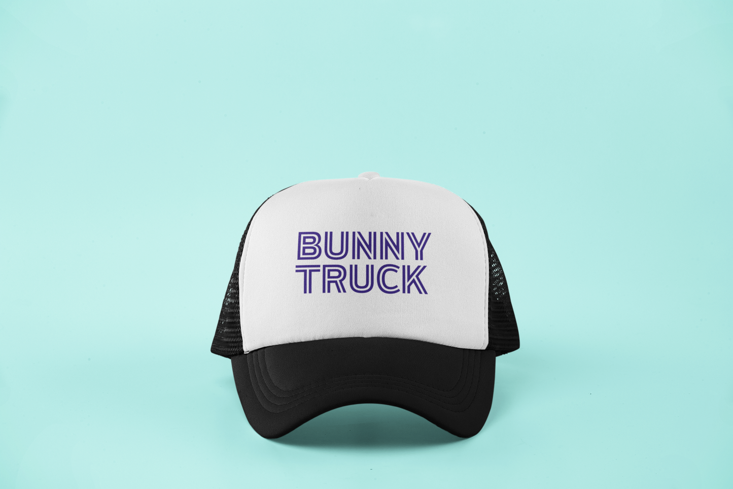 Bunny Truck Trucker Hat